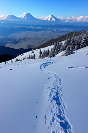 玉龙雪山云端仙境的壮丽景色