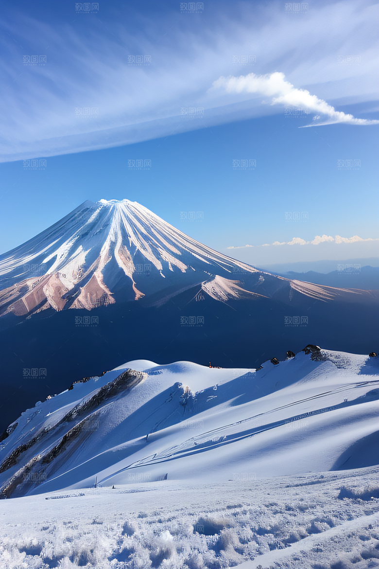 玉龙雪山云端仙境的壮丽景色