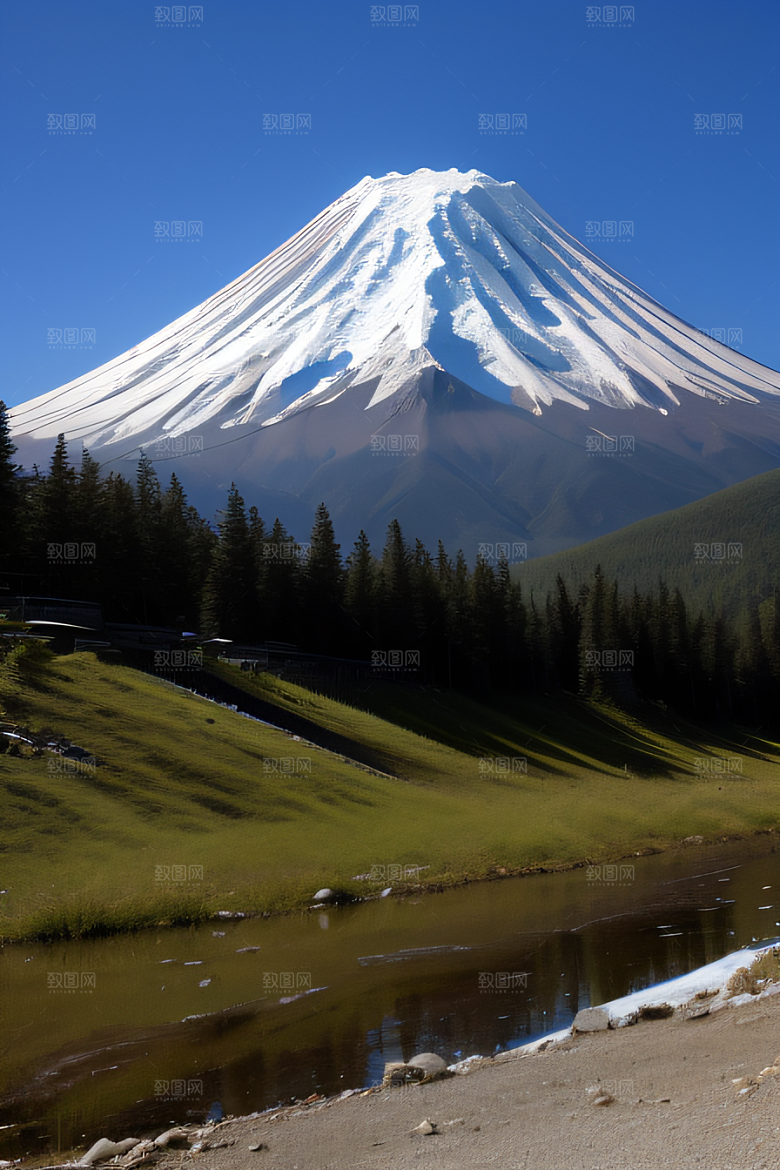 富士山与玉龙雪山两座神奇山峰的壮丽之旅