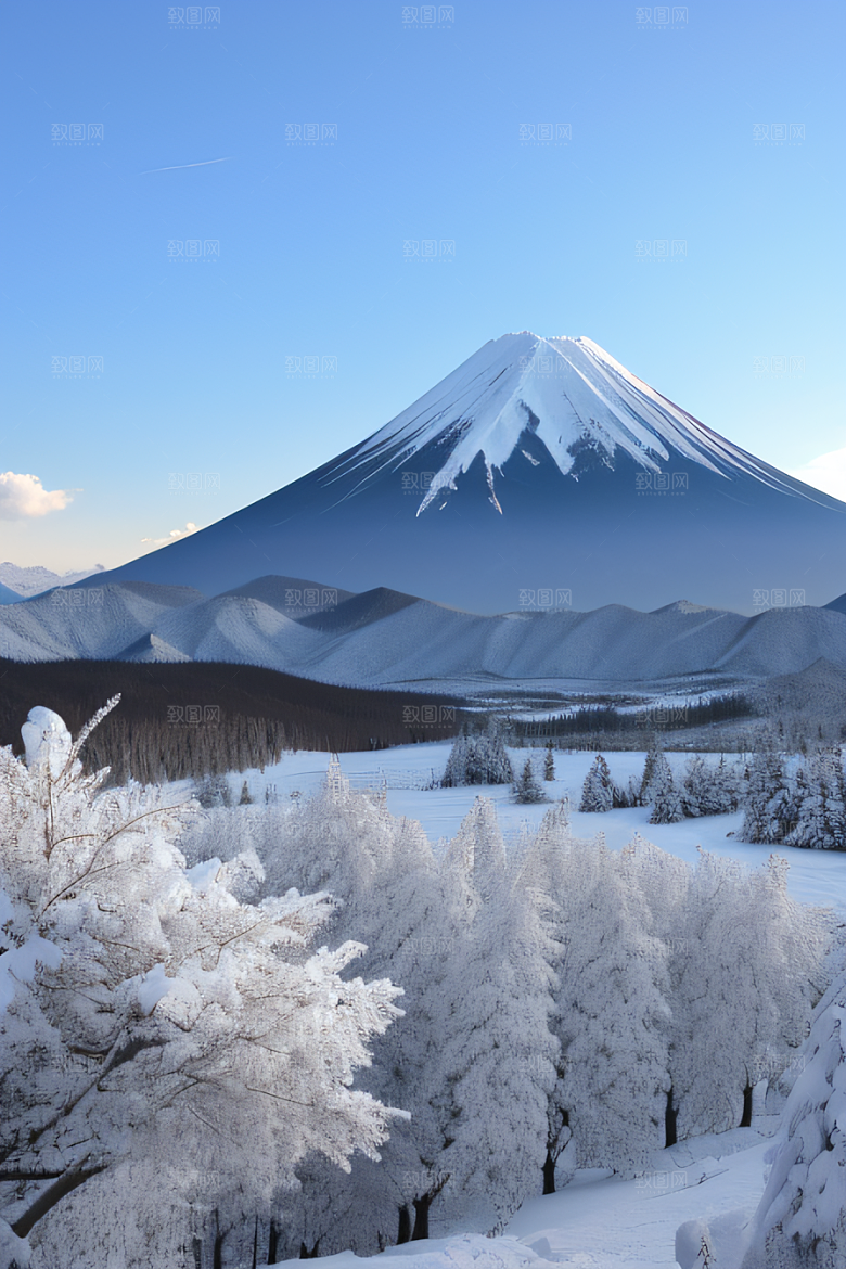 富士山与玉龙雪山两座神奇山峰的壮丽之旅