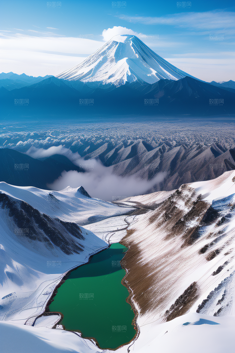 玉龙雪山登顶云端，尽览壮丽全景