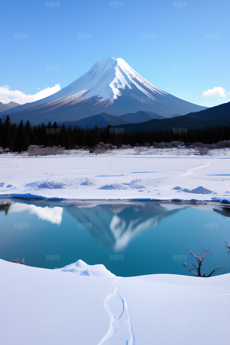 富士山与玉龙雪山两座迷人的山峰之旅