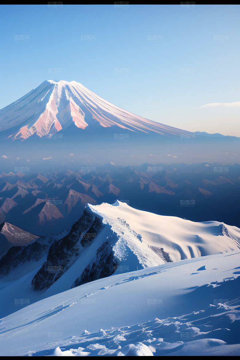 富士山与玉龙雪山两座迷人的山峰之旅
