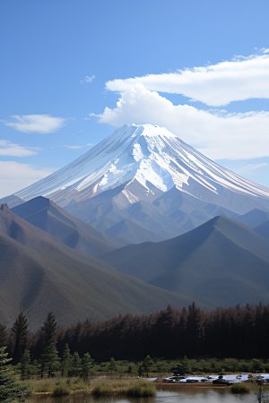 玉龙雪山云端仙境的壮丽景色
