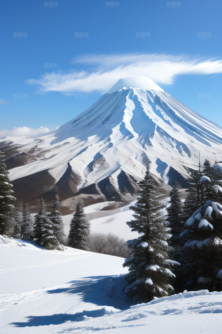 玉龙雪山云端仙境的壮丽景色