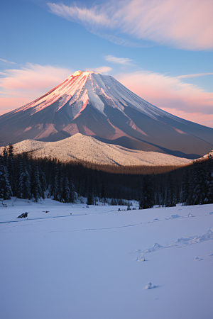 玉龙雪山云端仙境的壮丽景色