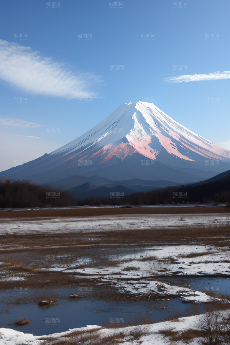 抽象峡谷动态线条勾勒自然奇观