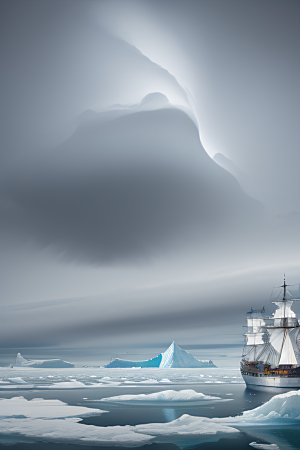 极地征程船舶探索北极冰海秘境