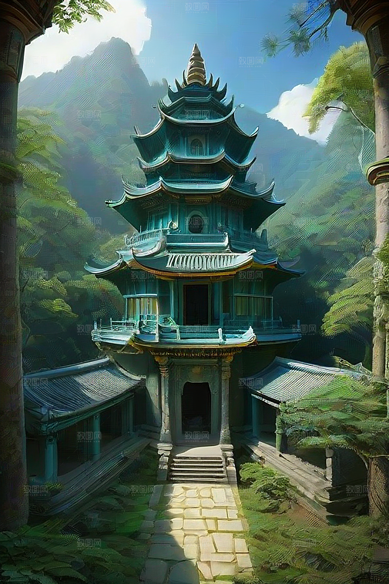 远离尘嚣的庙宇遐想之旅