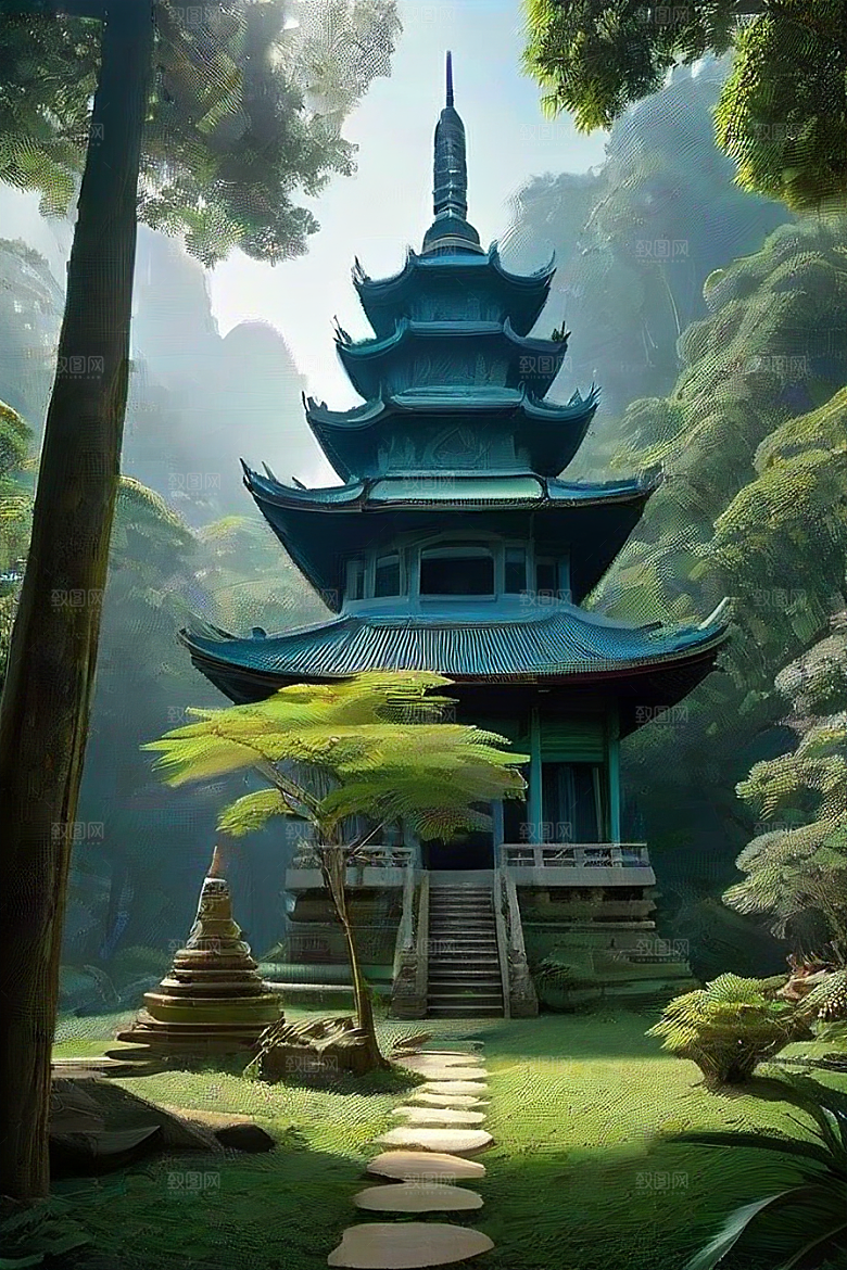 远离尘嚣的庙宇遐想之旅