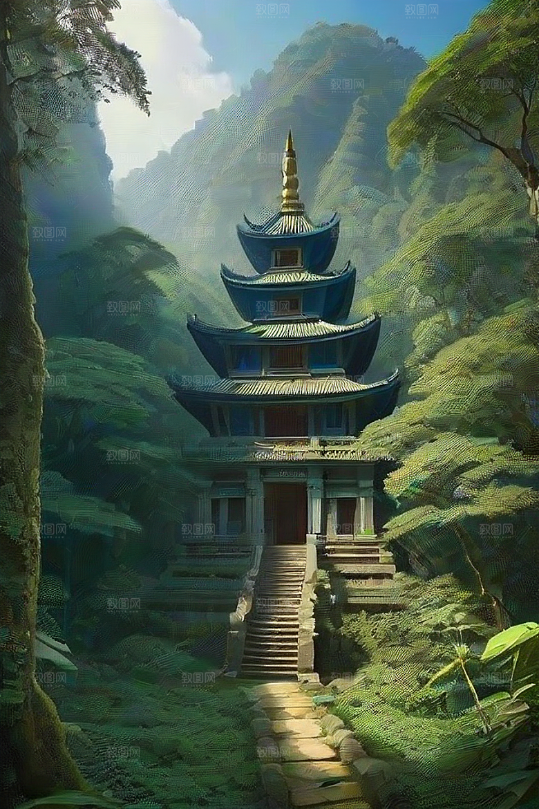远离尘嚣的庙宇遐想之旅