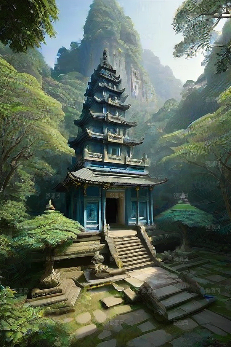 远离尘嚣的庙宇遐想之旅