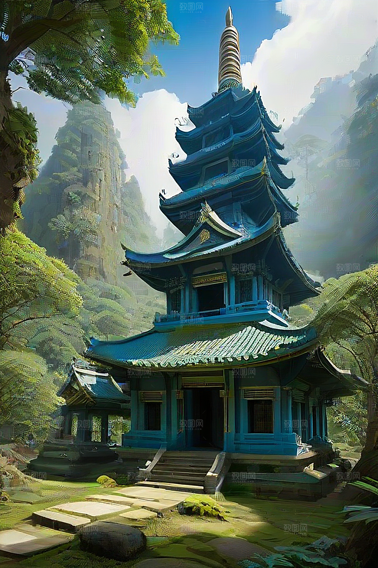 远离尘嚣的庙宇遐想之旅
