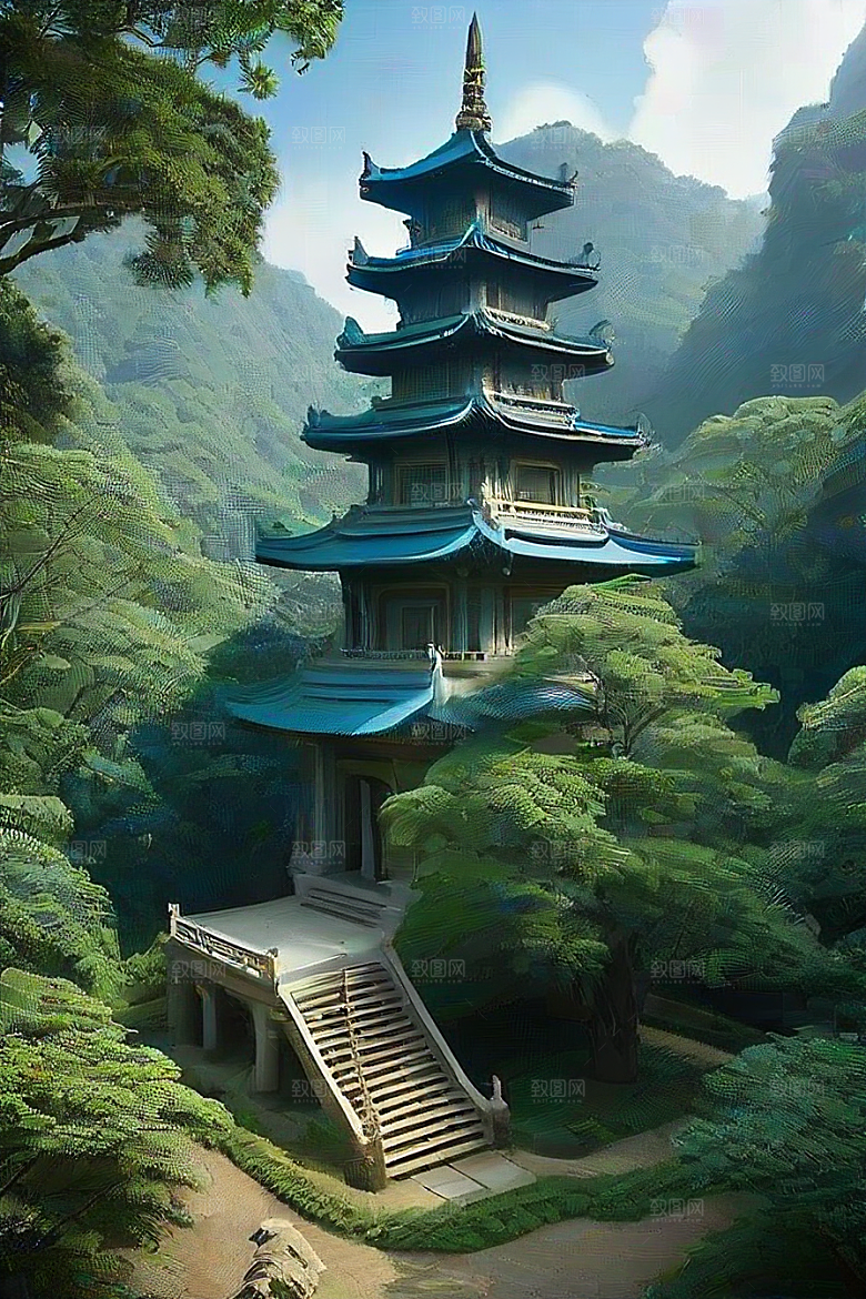 远离尘嚣的庙宇遐想之旅