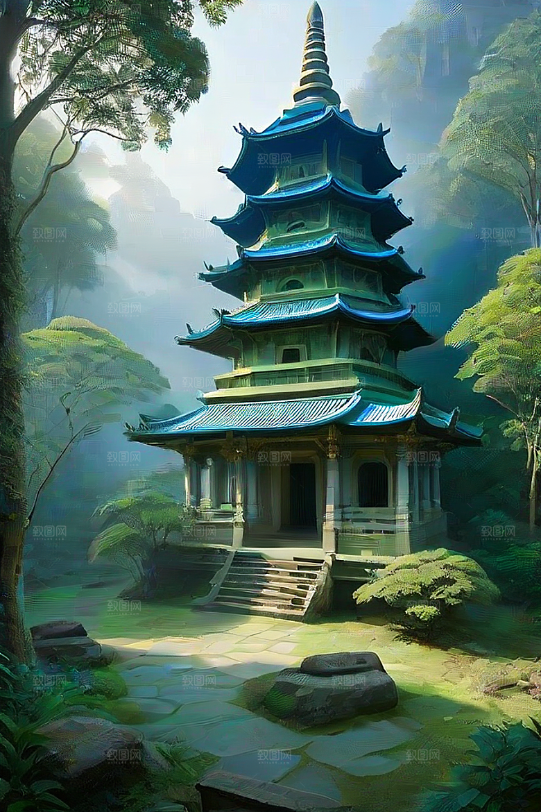远离尘嚣的庙宇遐想之旅