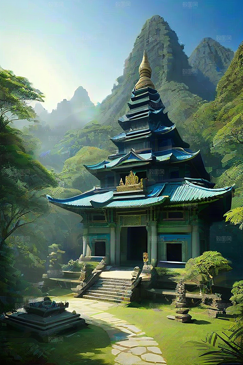 远离尘嚣的庙宇遐想之旅