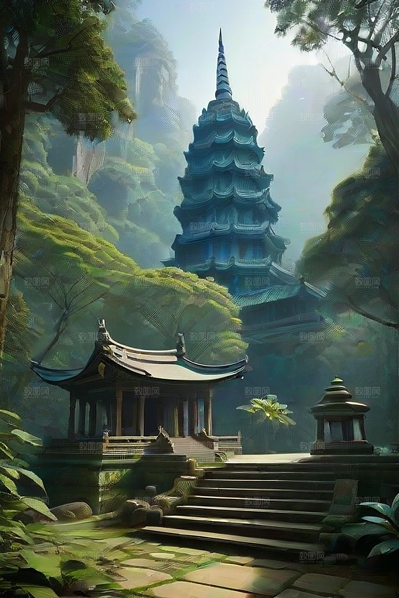 远离尘嚣的庙宇遐想之旅