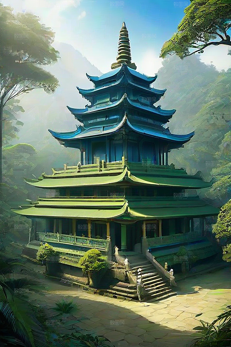 远离尘嚣的庙宇遐想之旅