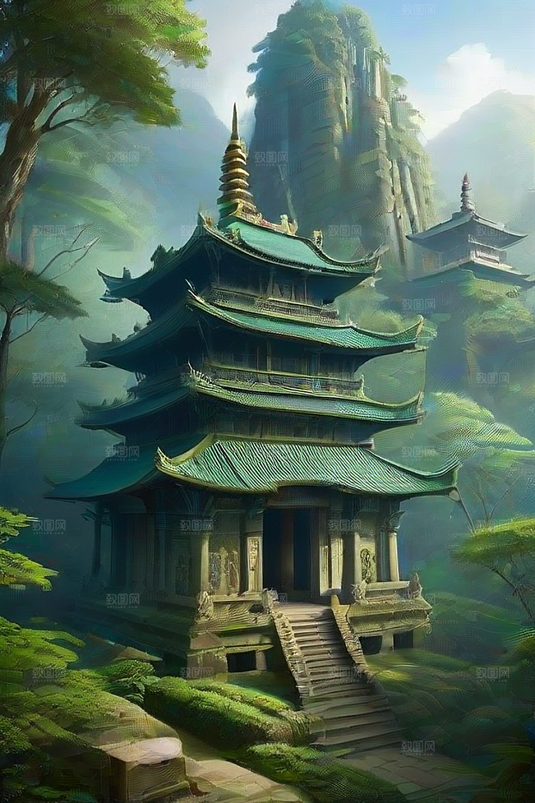 远离尘嚣的庙宇遐想之旅
