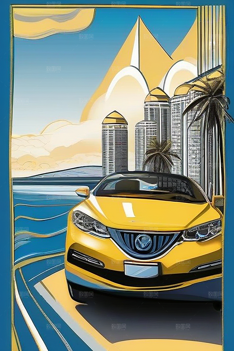 海滨之旅跨越自然与创新的动感画卷