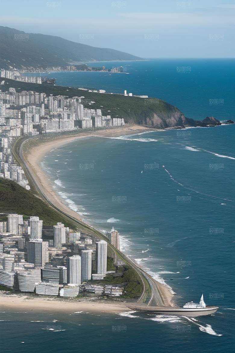 海滨之旅跨越自然与创新的动感画卷