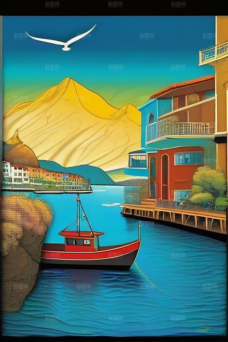 海岸之旅跨越自然与创新的动感画面