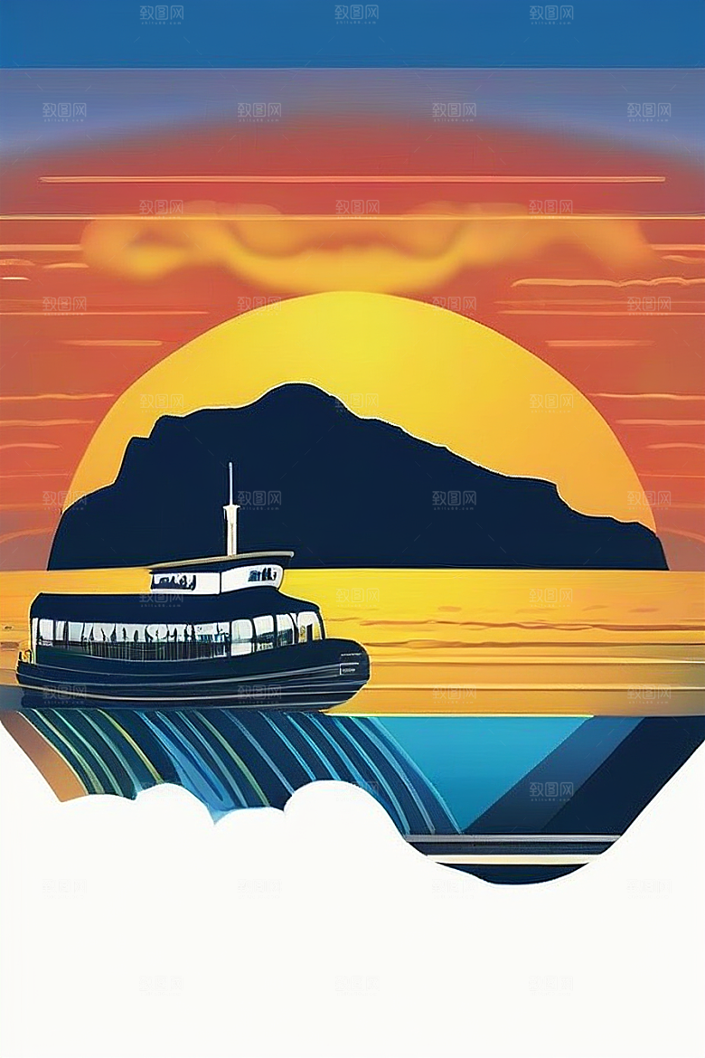 海岸之旅跨越自然与创新的动感画面