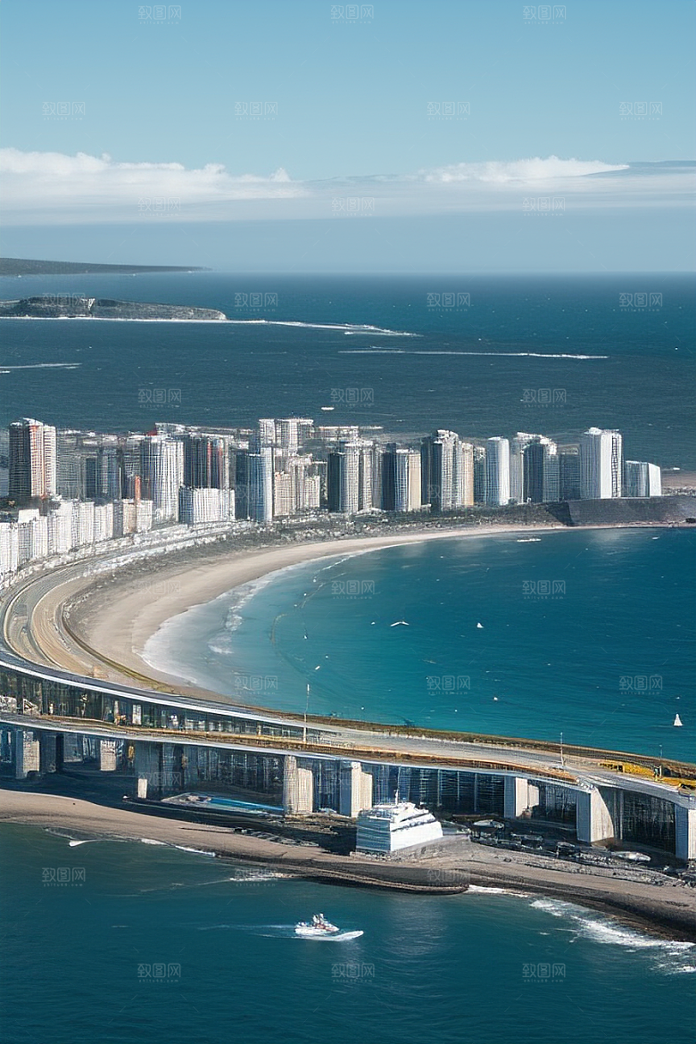 海岸之旅跨越自然与创新的动感画面