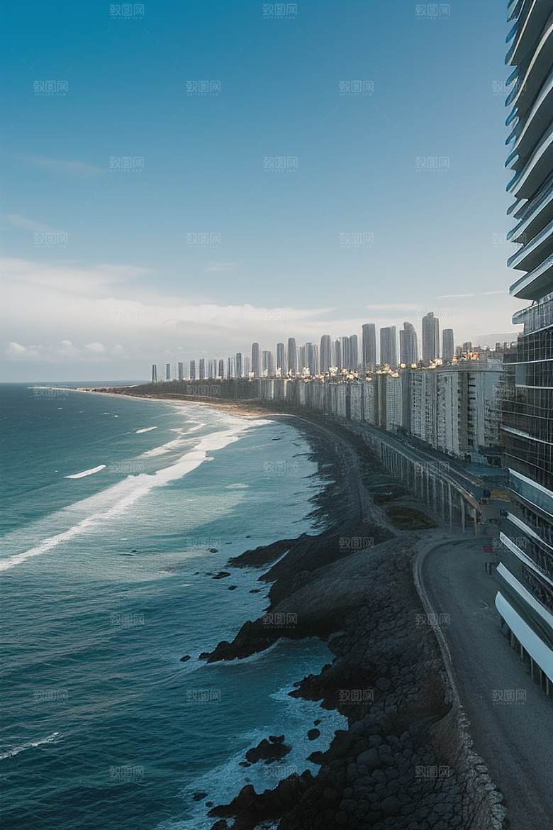 海滨之旅跨越自然与创新的动感画卷