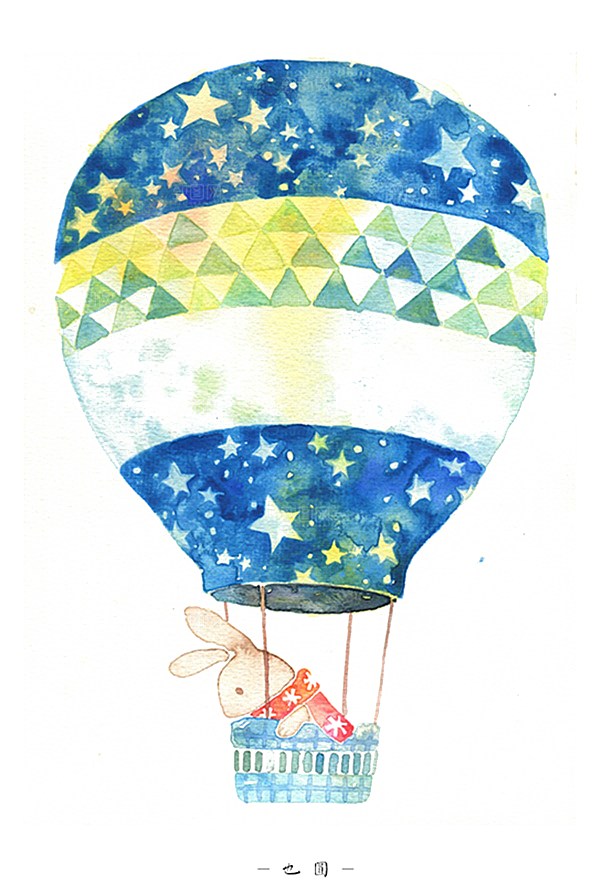 卡通梦幻彩色气球气泡节日生日宴会设计