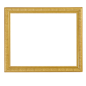 金色欧式花纹边框欧式华丽复古相框画框元素
