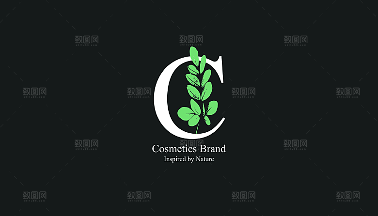 极简名片模板设计源文件
