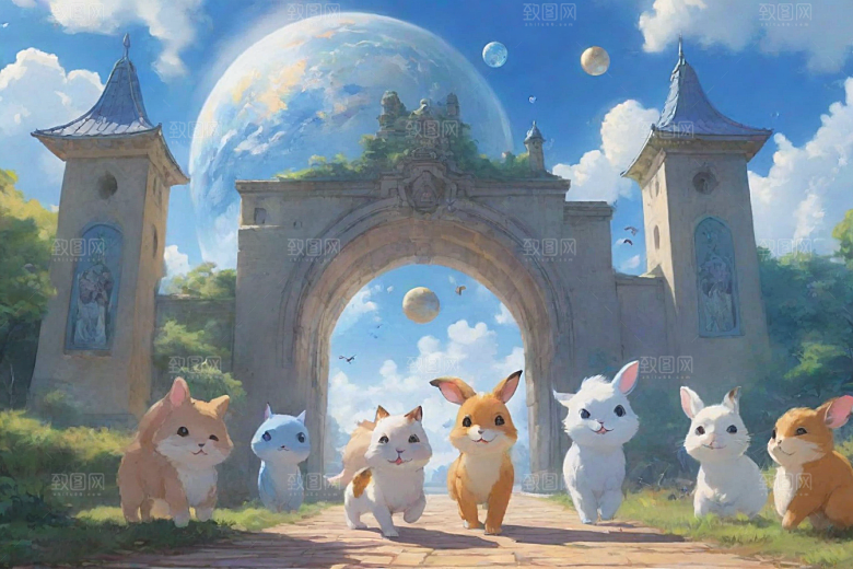 科幻之门神秘动画世界的大学冒险