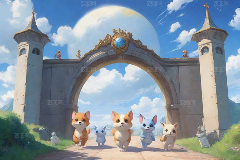 科幻之门神秘动画世界的大学冒险