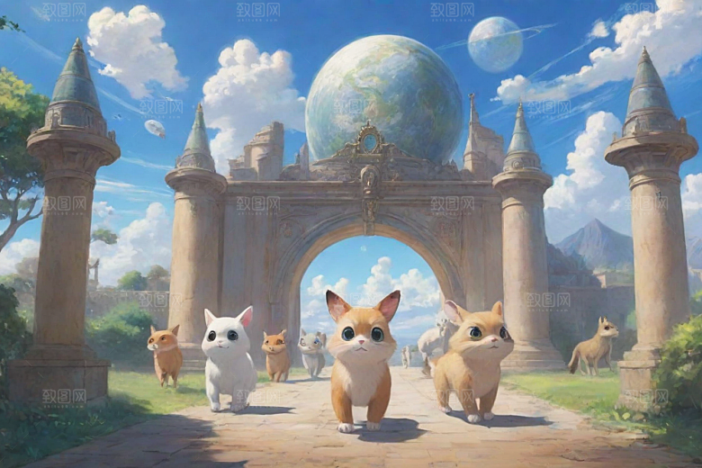 科幻之门神秘动画世界的大学冒险