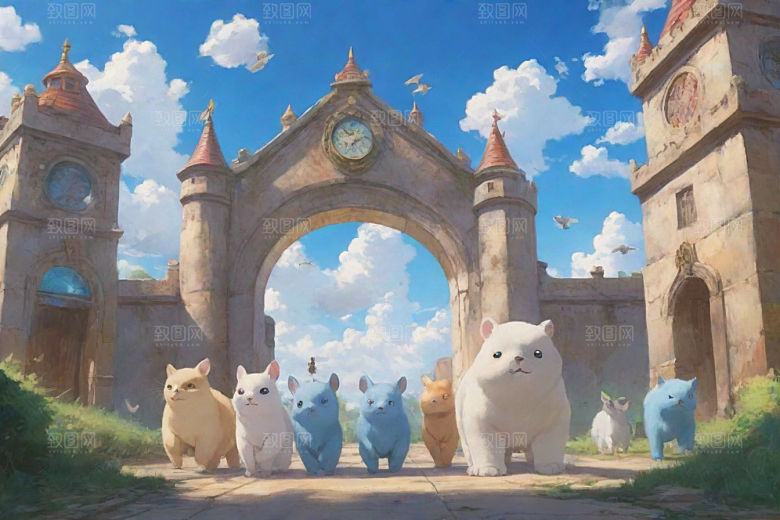 科幻之门神秘动画世界的大学冒险