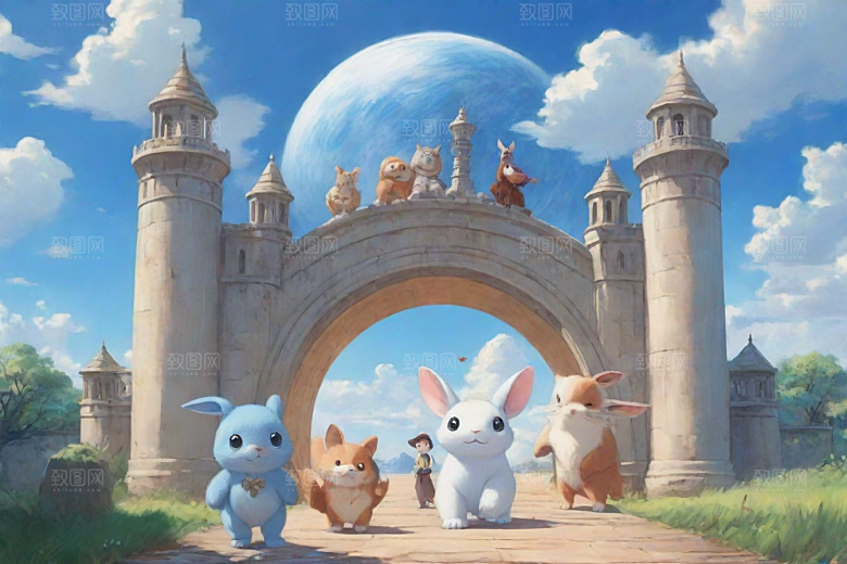 科幻之门神秘动画世界的大学冒险