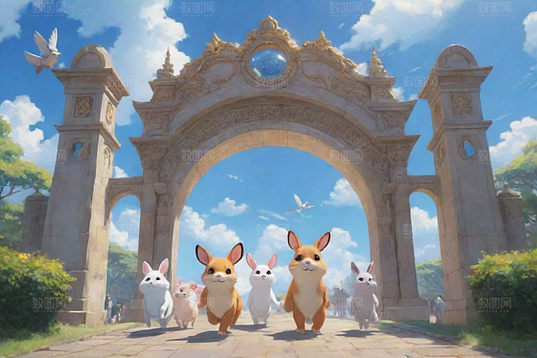 科幻之门神秘动画世界的大学冒险