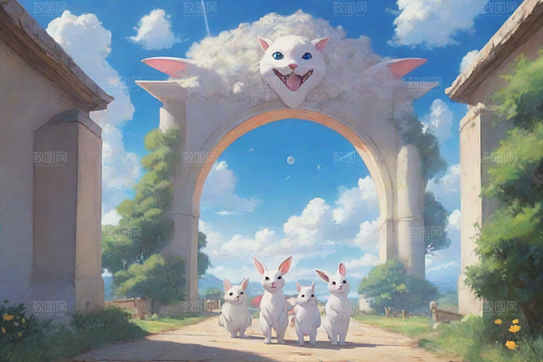 动物校园日记神秘科幻风格的动画世界