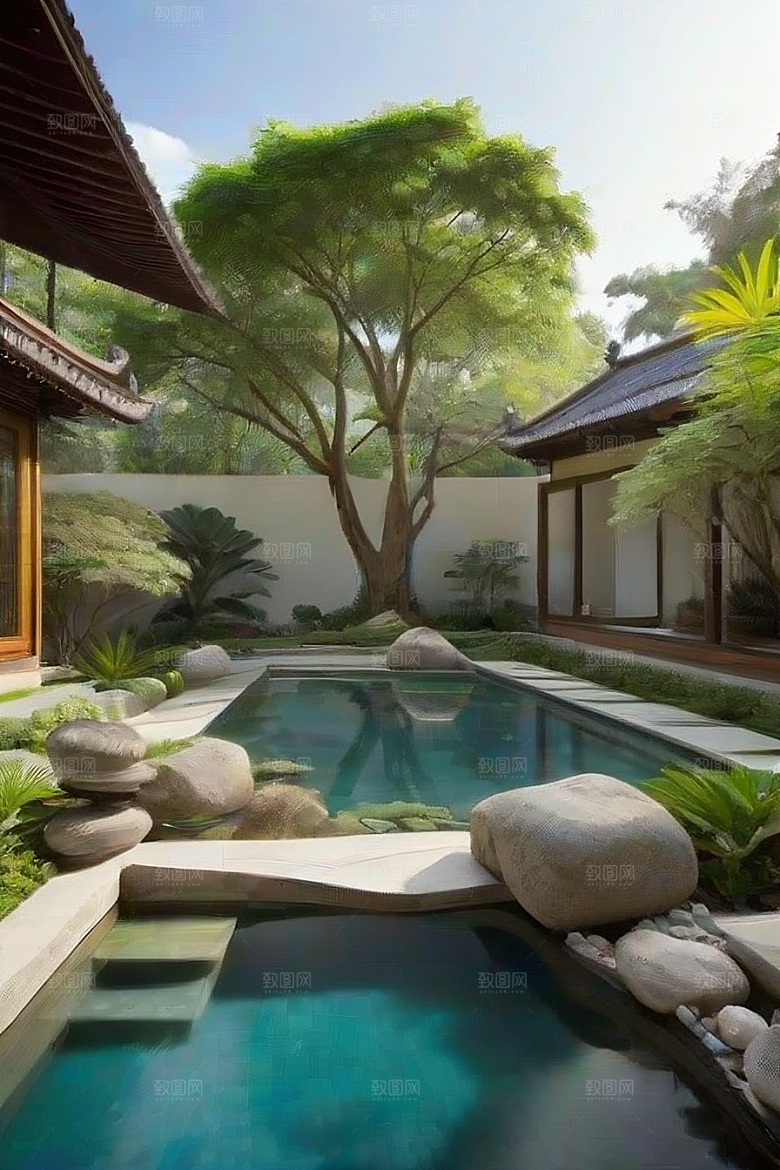 石景禅心禅意花园的和谐之美