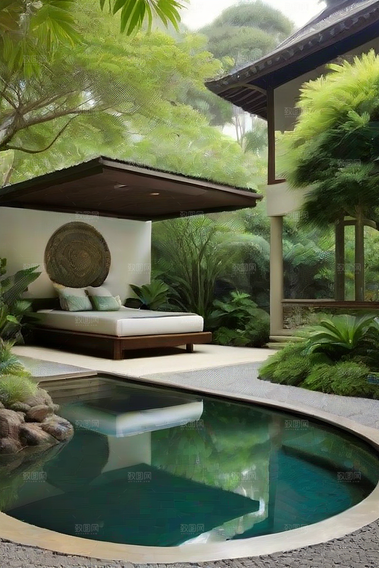 石景禅心禅意花园的和谐之美