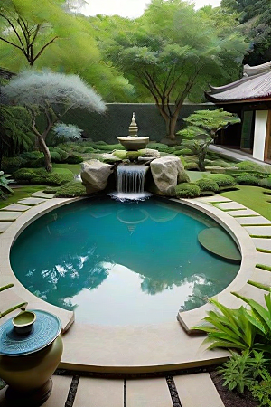 静谧之境吴氏艺术品展现的宁静花园
