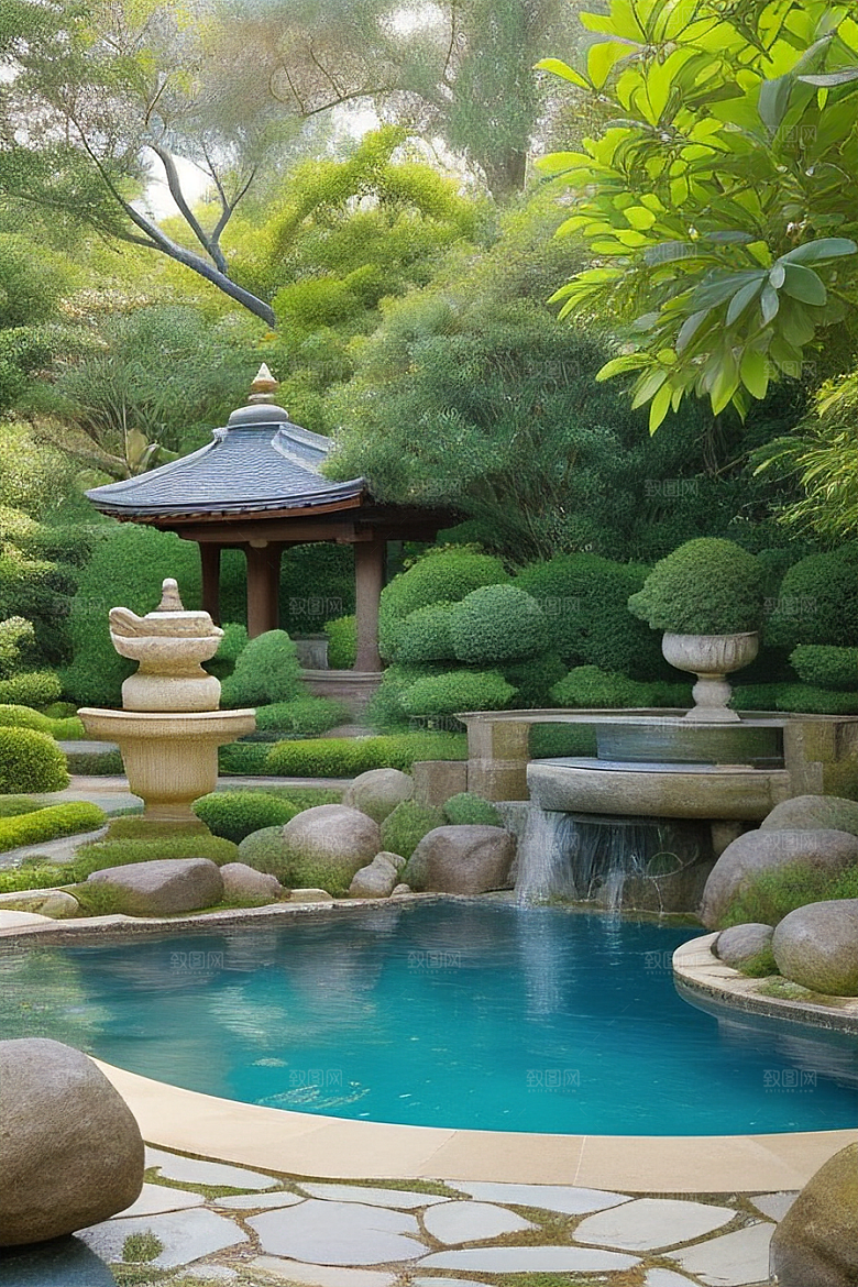 静谧之境吴氏艺术品展现的宁静花园