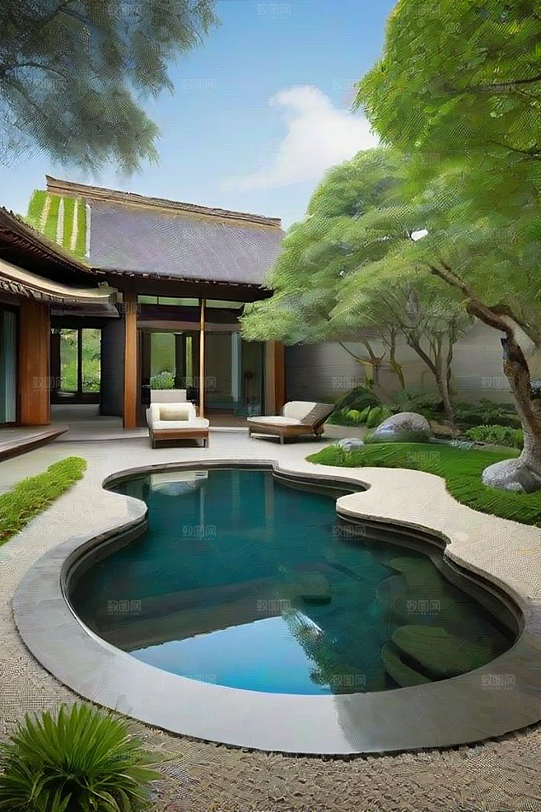 大自然的抚慰纳尔逊吴呈现的宁静花园