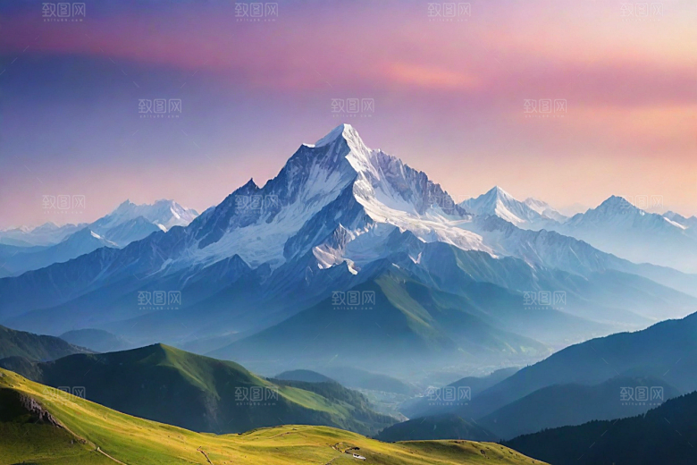 沉浸其中山顶的享受之美