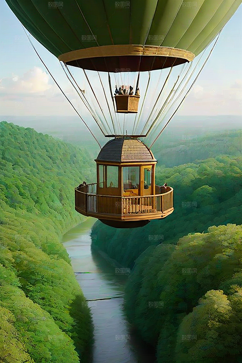 自然与建筑和谐之美展现