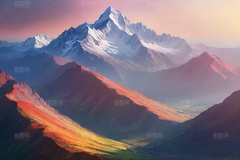 沉浸其中山顶的享受之美