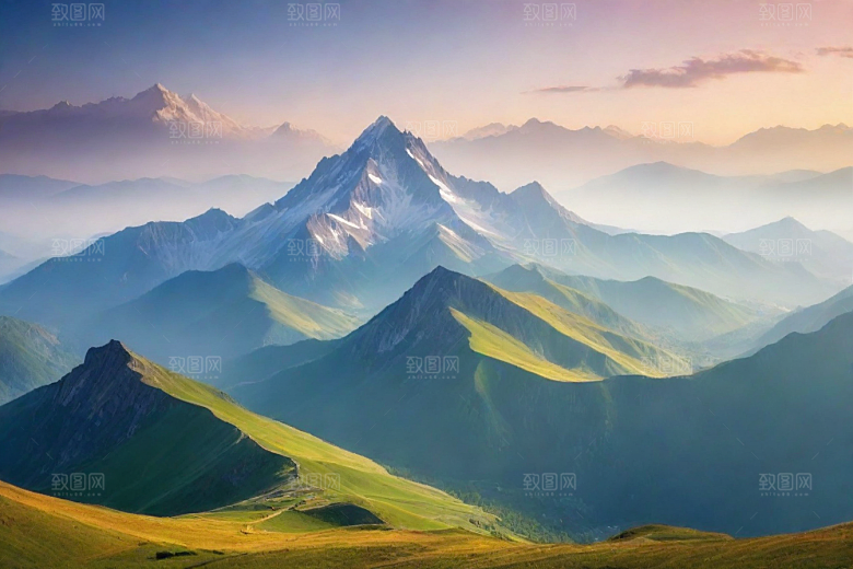 沉浸其中山顶的享受之美