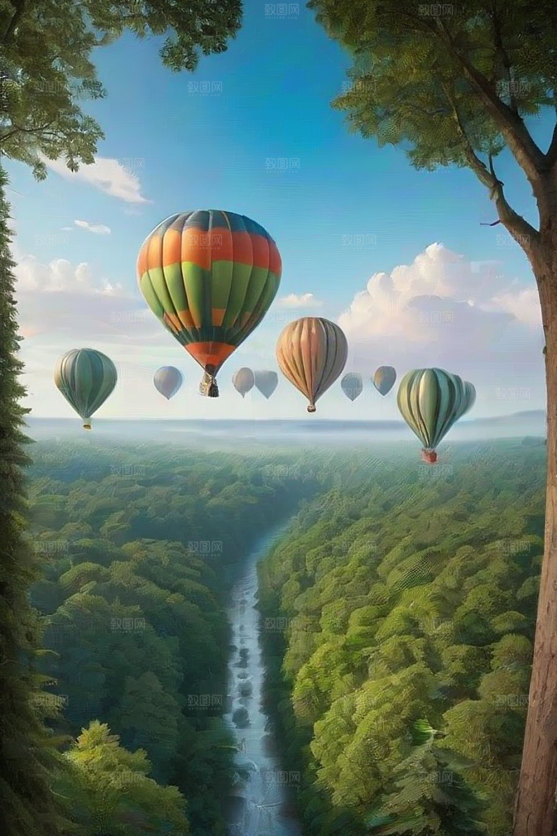 和谐之景人与自然的完美融合