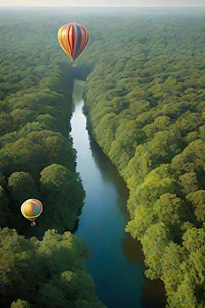 天空探险热气球带来的奇妙体验